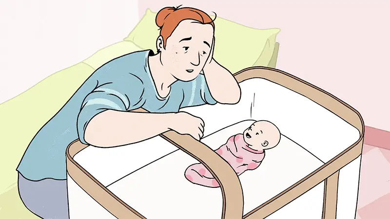How to help your newborn sleep in their bassinet