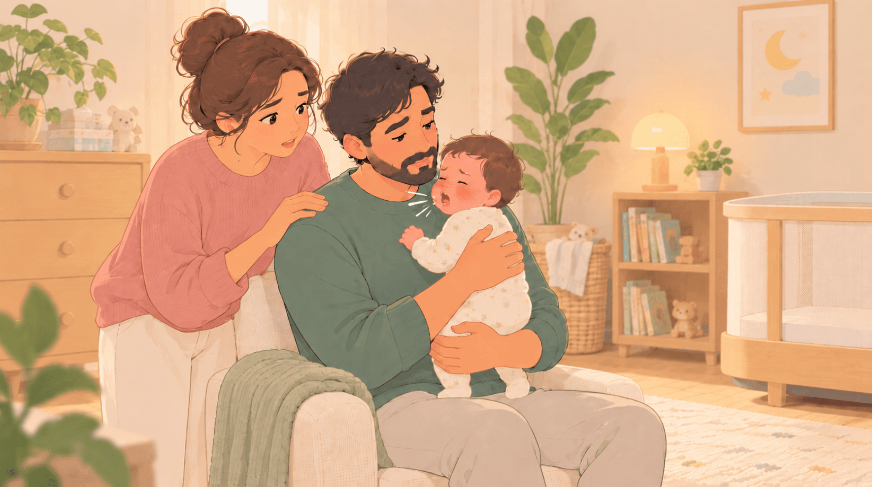 Croup in babies: Why the barking cough starts at night